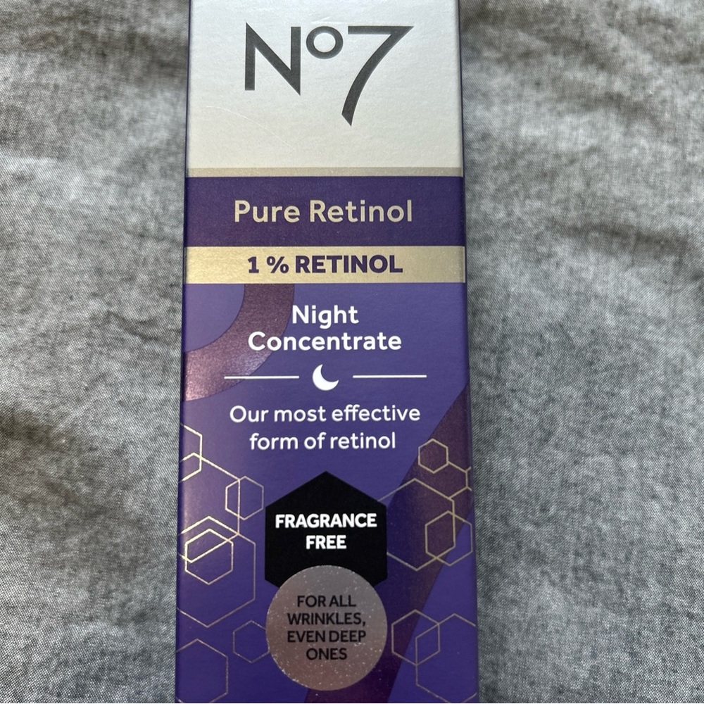 No7 Pure Retinol Night Concentrate NEW! Price is per each, 2 available